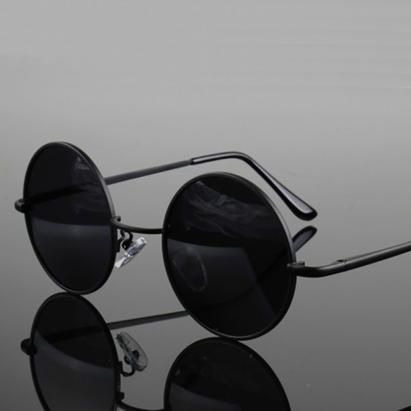 Kacamata Hitam Bulat Retro Vin - Men'S Fashion Glasses ulasan dan harga